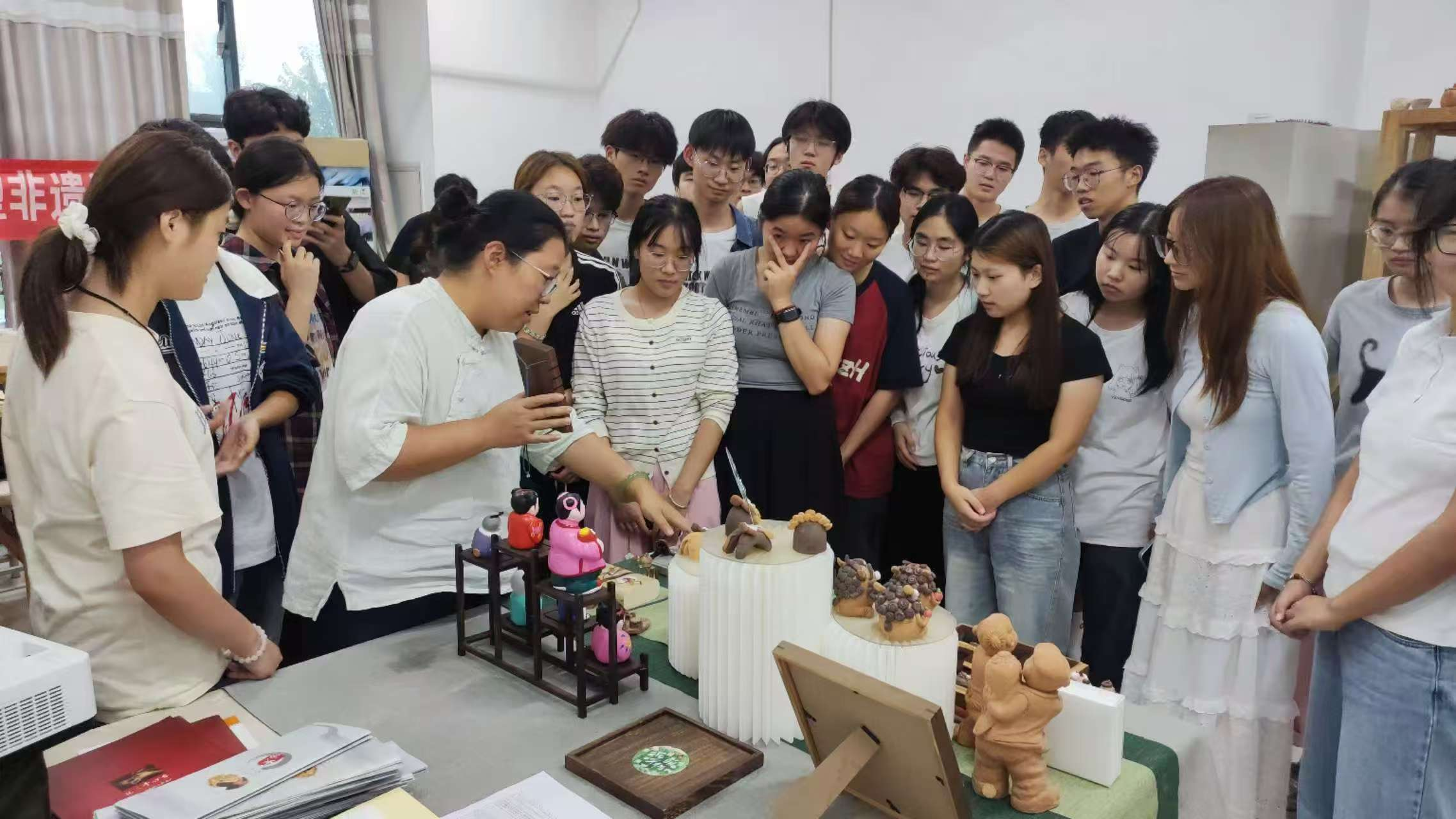 非遗传承进校园——柘城泥人李